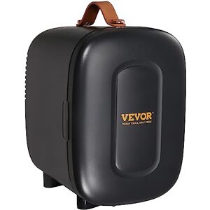 VEVOR Mini Frigo 4 L 6 Canettes de 330 mL Mini Réfrigérateur Portable USB/Adaptateur Petit Frigo Cosmétique Double Mode Chaud et Froid 0,2 à 50 ℃ pour Aliments Boissons Médicaments Cosmétiques Noir - Publicité