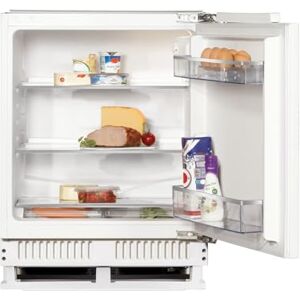 Amica UVKSS 351 900 Unterbau-Kühlschrank, Nischenhöhe: 82,5 cm, 135 L, Festtür, Automatische Abtauung, LED-Beleuchtung, weiß - Publicité