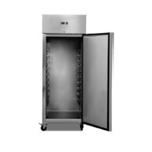 L2G - GE800TN - armoire patissiere inox, 1 porte, -2/+10°c ventile, gaz r290, roulettes d.100 mm