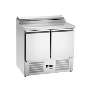 Bartscher Table inox ventilée positive 260 Litres, 2 x GN 1/1 & 5 x GN 1/6, 200 W, 220 V - MONO - Publicité