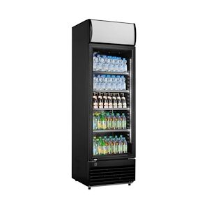 Metro Professional Réfrigérateur à porte vitrée GSC2350B, 62 x 63.6 x 201.1 cm, 324 L, froid ventilé, 180 W, 1 porte vitrée, avec serrure, noir
