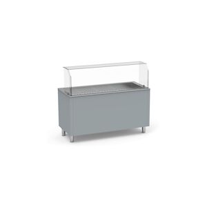 ERATOS Module Vente Emporter Cuve Bain Marie Sec 3Gn Ext Rieur Blanc MTCS-3G-B