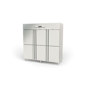 CORECO Armoire Avec Cremailleres 6 Portillons Gn2/1 - Isolation 75Mm - 2055X860X2130 - Capacite 2197L - Temperature -2C/+8C AGR-2006