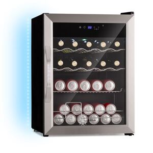 Non communiqué Mini frigo - Klarstein Coachella 60 - Réfrigérateur bar - 60L - CEE F - WiFi - Acier Inox - Publicité