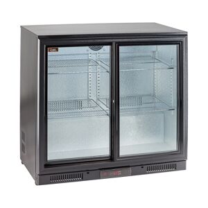 Chefook Arrière-Bar Réfrigéré 197 Litres +1°C/+9°C Avec Portes Coulissantes H 86