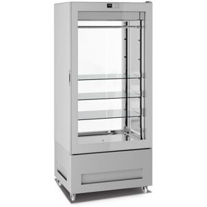 Chefook Vitrine Réfrigérée Verticale Boucherie 600 Litres 0°C/+4°C Ligne Top 2 Faces Vitrées H 190 cm