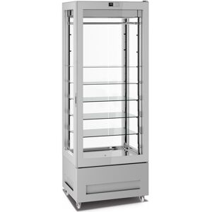 Chefook Vitrine Réfrigérée Verticale Boucherie 780 Litres 0°C/+4°C Ligne Top 4 Faces Vitrées H 230 cm