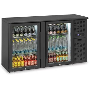 Chefook Arrière-Bar Réfrigéré 315 Litres -1°C/+6°C Avec 2 Portes Battantes