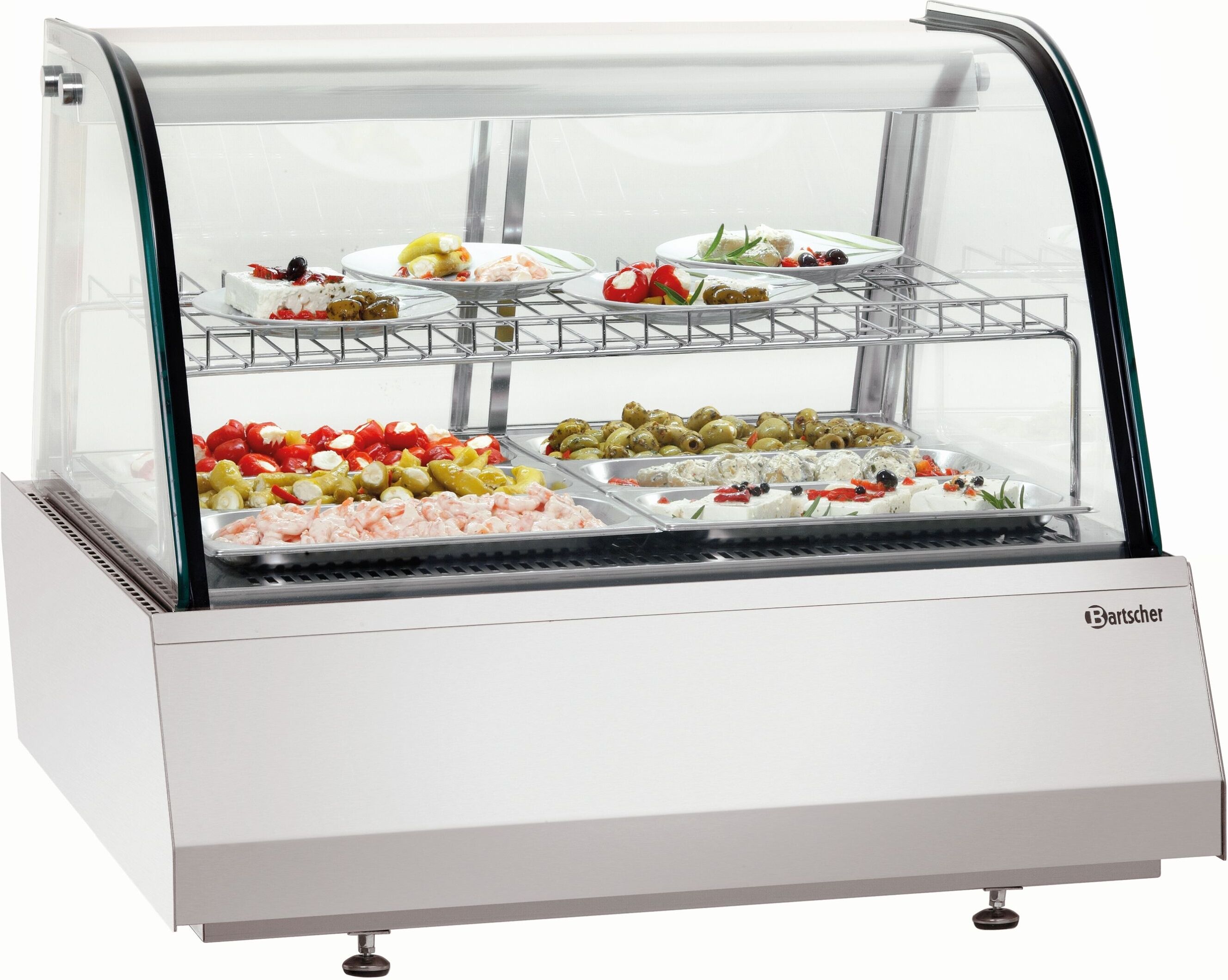 Bartscher Vitrine refrigeree "Deli-Cool PRO" 2/1GN