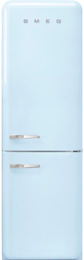 Smeg FAB32RPB5UK 60/40 Fridge Freezer - Pastel Blue, Blue