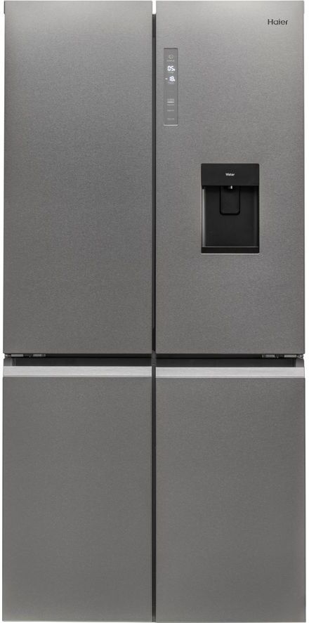 HAIER HTF-520IP7 Fridge Freezer - Silver, Silver