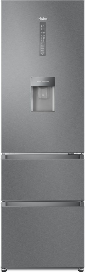 HAIER HTR5619FWMI 70/30 Fridge Freezer - Stainless Steel