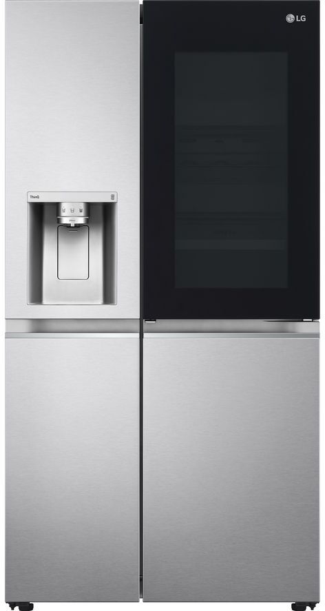 LG InstaView GSXV91BSAE American-Style Smart Fridge Freezer - Stainless Steel