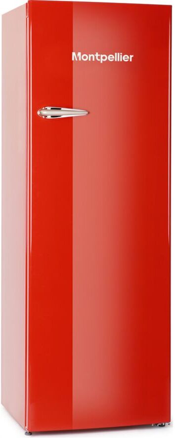 MONTPELLIER MAB341R Tall Fridge - Red, Red