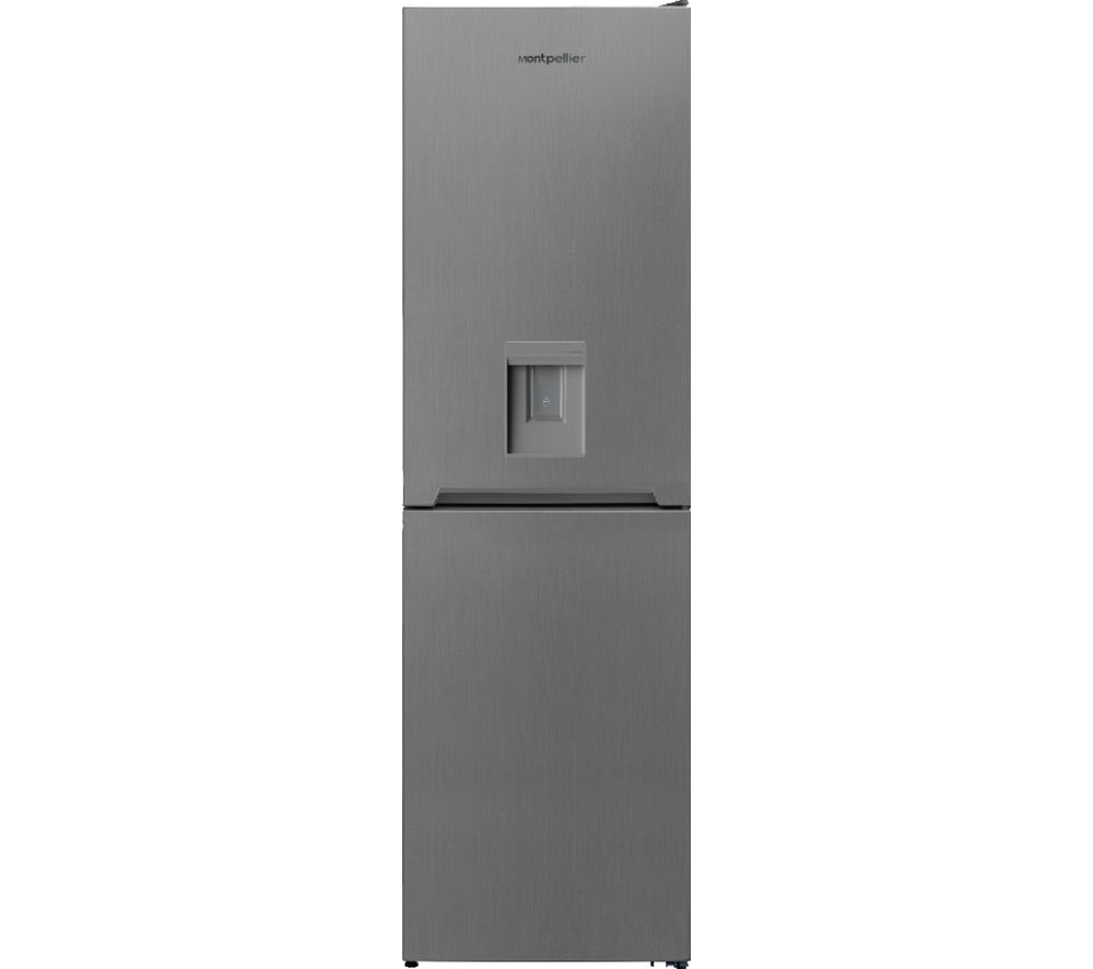 MONTPELLIER MFF185DX 50/50 Fridge Freezer - Inox