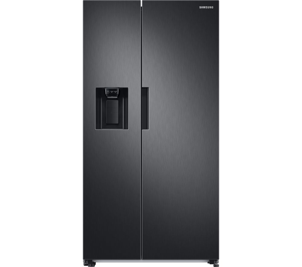 SAMSUNG RS8000 RS67A8810B1/EU American-Style Fridge Freezer - Black Stainless Steel, Black