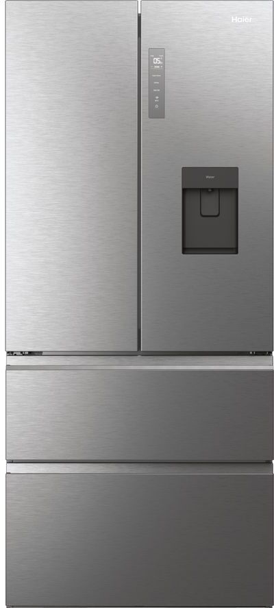 HAIER HFW7819EWMP Smart Fridge Freezer - Platinum Inox