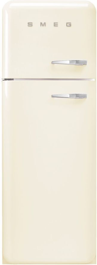 Smeg FAB30LCR5UK 70/30 Fridge Freezer - Cream, Cream