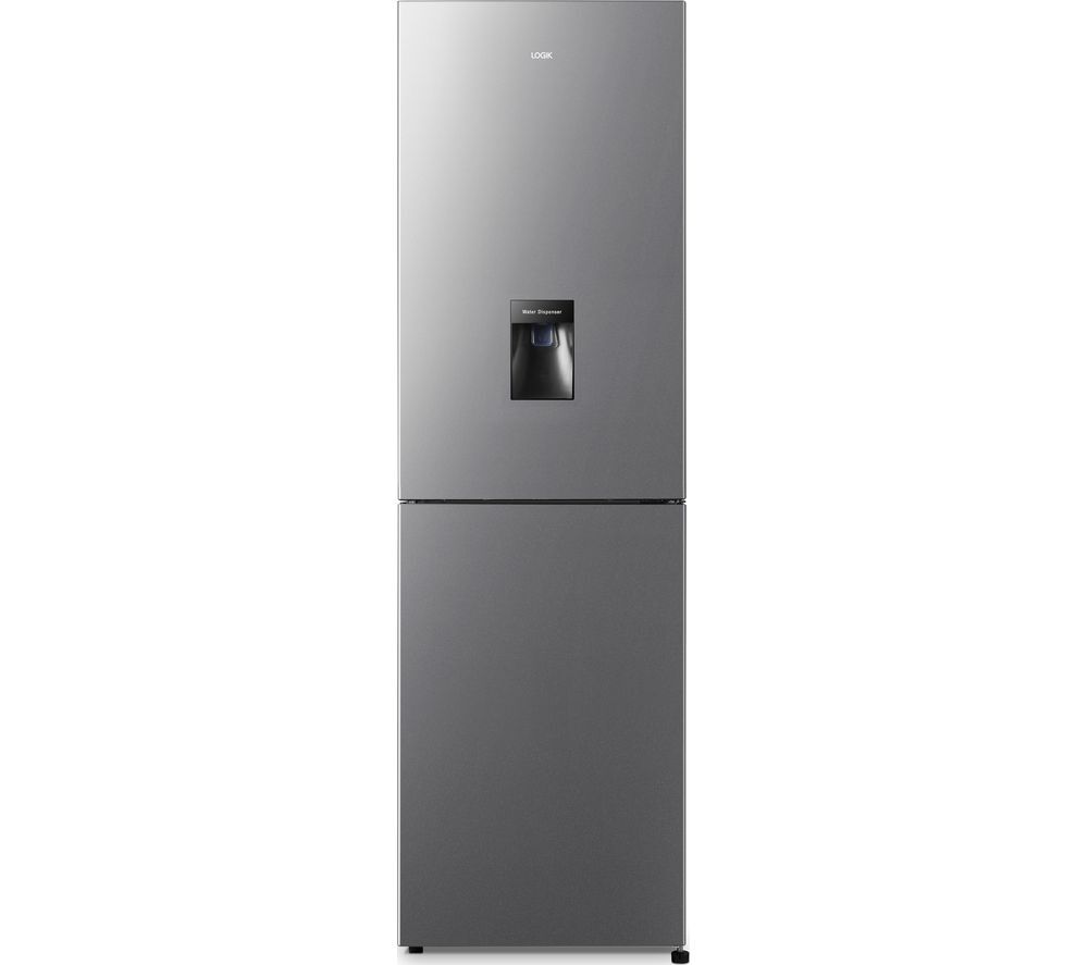 LOGIK LNFD55X20 50/50 Fridge Freezer - Inox