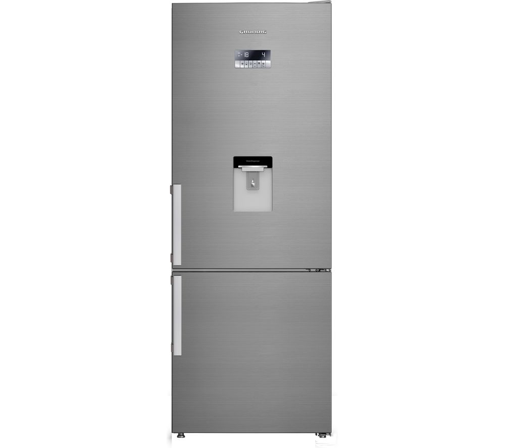 Grundig BioFridge VitaminZone GKN67920DX 60/40 Fridge Freezer - Stainless Steel