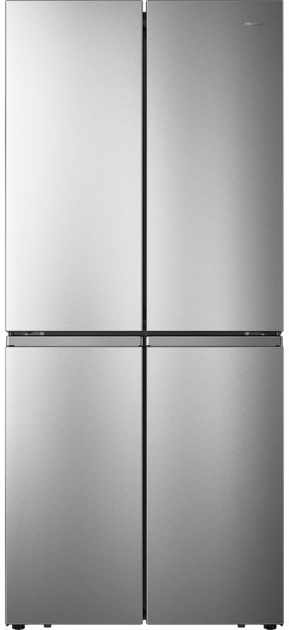 HISENSE PureFlat RQ563N4AI1 Fridge Freezer - Stainless Steel