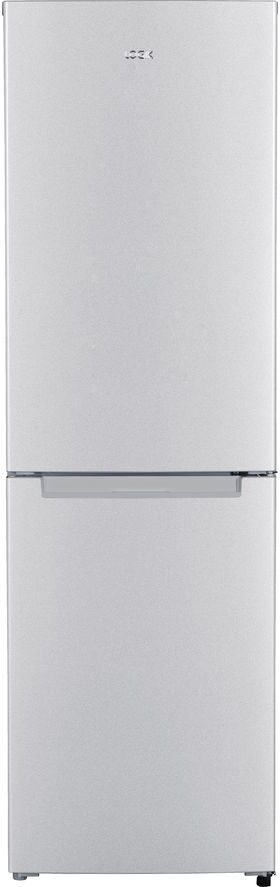 LOGIK LFF55S18 50/50 Fridge Freezer - Silver, Silver