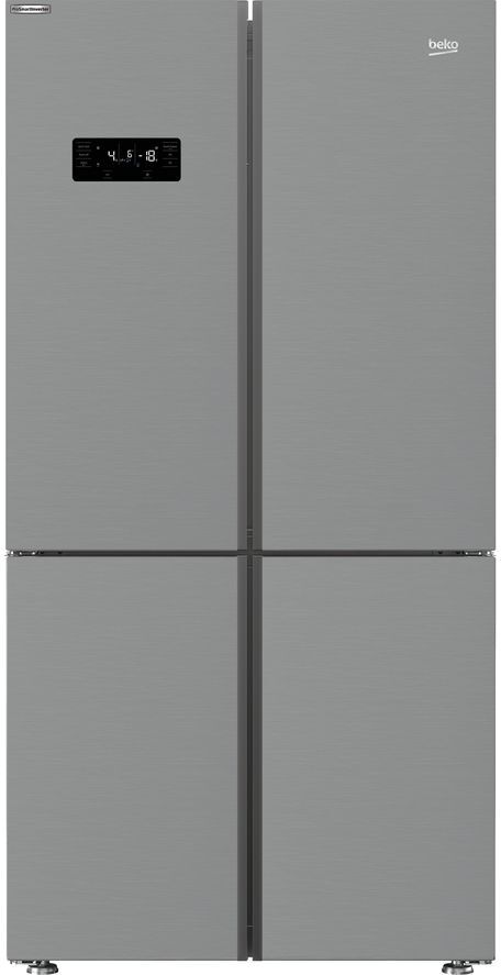 Beko Pro MN1436224DPS Fridge Freezer - Stainless Steel