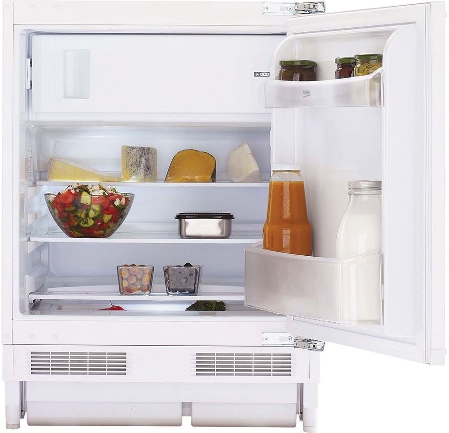 Beko BRS3682 Integrated Undercounter Fridge - Fixed Hinge