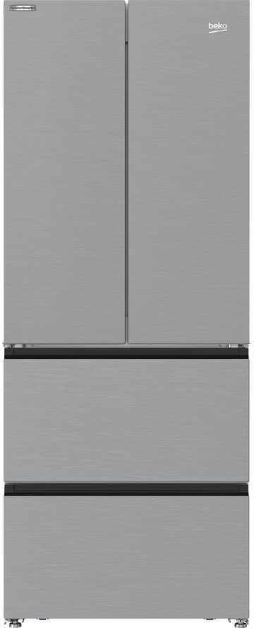 Beko Pro HarvestFresh GNE490IR3VPS Fridge Freezer - Stainless Steel Effect