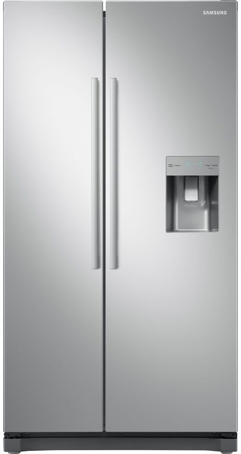 SAMSUNG RS3000 RS52N3313SA/EU American-Style Fridge Freezer - Metal Graphite, Graphite