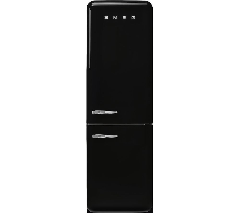 Smeg FAB32RBL5UK 60/40 Fridge Freezer - Black, Black