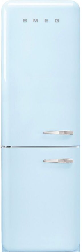 Smeg FAB32LPB5UK 60/40 Fridge Freezer - Pastel Blue, Blue