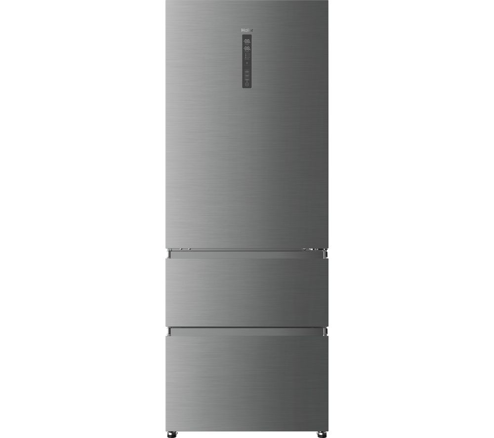 HAIER A3FE743CPJ 70/30 Fridge Freezer - Stainless Steel