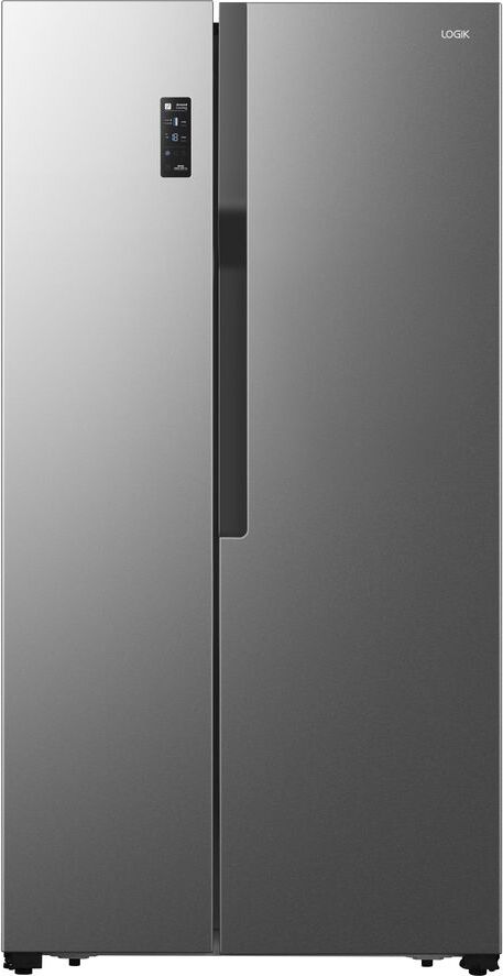 LOGIK LSBSX20 American-Style Fridge Freezer - Inox