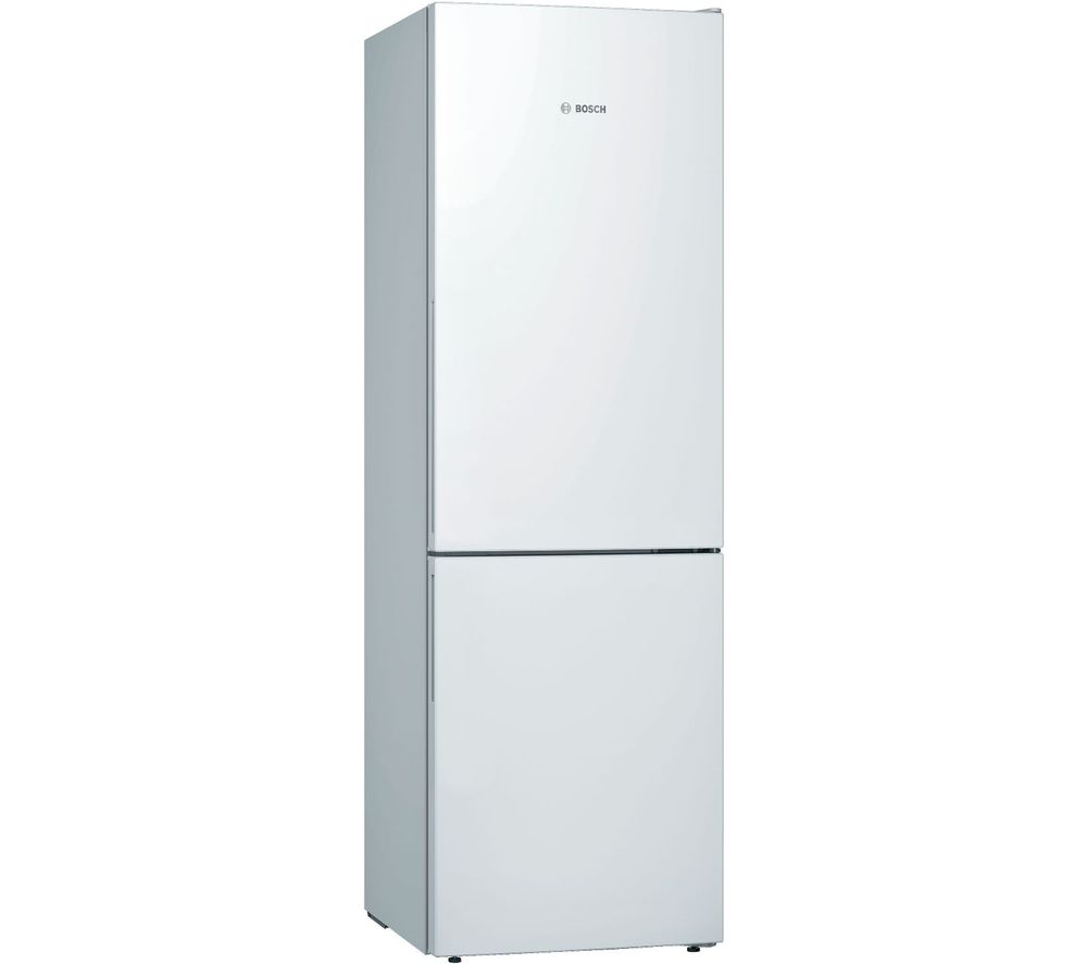 Bosch Serie 6 KGE36AWCA 60/40 Fridge Freezer - White, White