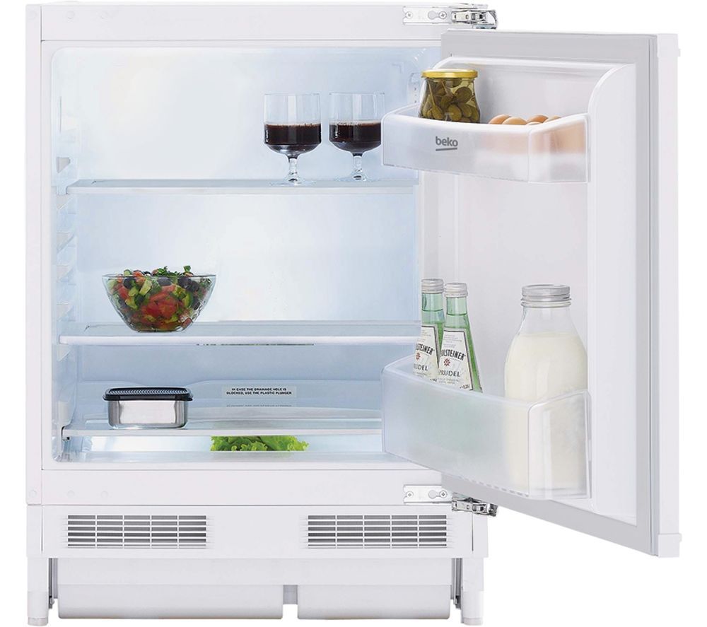 Beko BLSF3682 Integrated Undercounter Fridge - Fixed Hinge