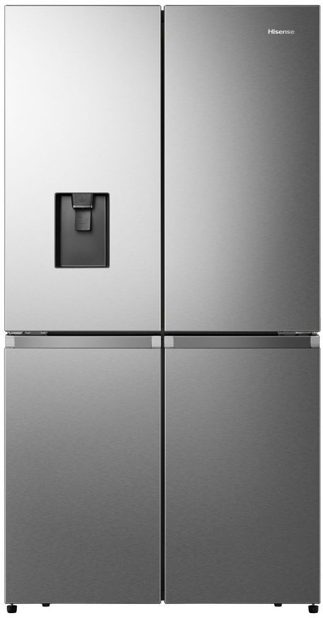 HISENSE PureFlat RQ758N4SWI1 Fridge Freezer - Stainless Steel