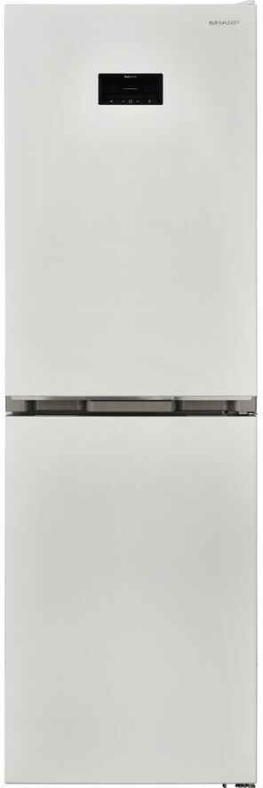 Sharp SJ-BA33IHXWE 50/50 Fridge Freezer - White, White