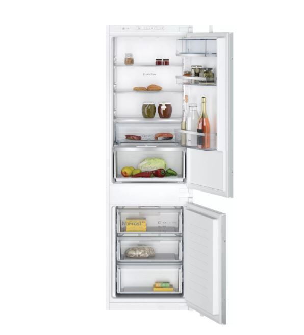 Neff KI7862SE0G 70/30 Built-In Fridge Freezer With Sliding Hinge