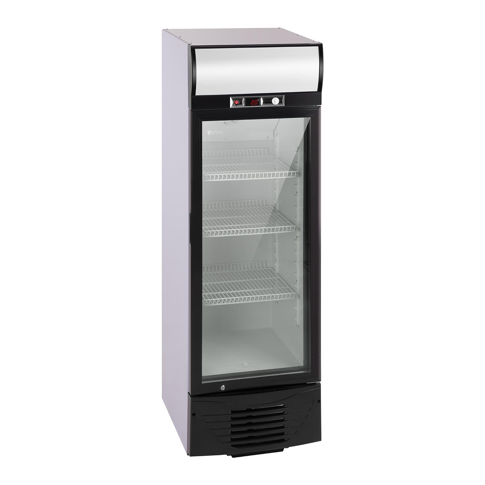 Royal Catering Commercial Drinks Fridge - 238 L - LED