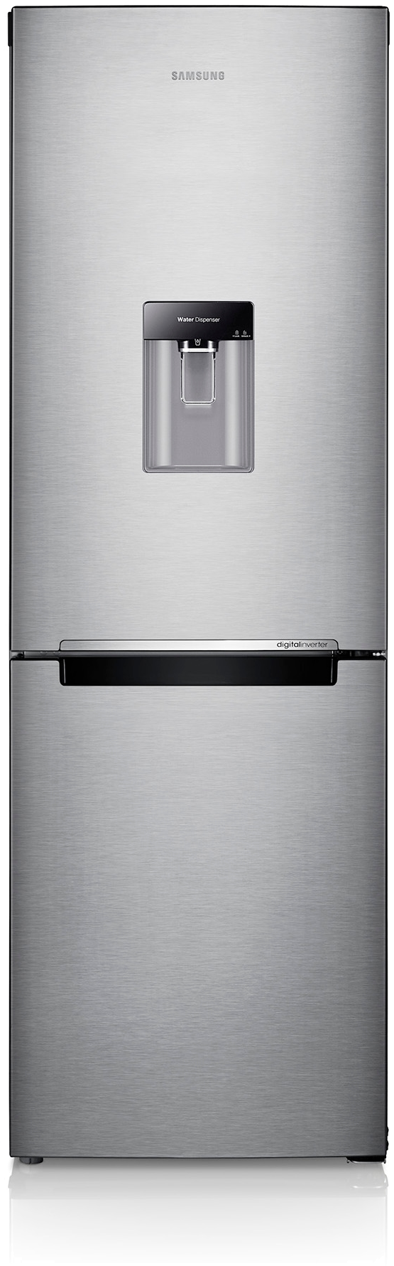 SAMSUNG Rb29 Classic Fridge Freezer With Digital Inverter Technology Platinum Silver 288 L