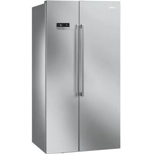 SMEG SBS63XE - Frigorifero Side by Side, 91 cm, acciaio inox antimpronta. Classe energetica A+