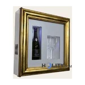 Minibar A Parete Per Hotel Da Champagne H4152