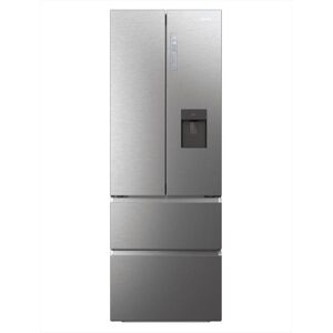 HAIER Frigorifero 4 Porte Hfr7720dwmp Classe D 477 Lt-platino, Stainless Steel