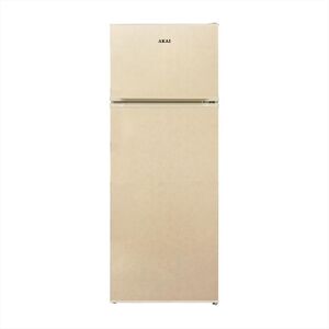 Akai Frigorifero 2 Porte Akfr256nv/t Classe E 213 Lt-crema, Marmorizzato