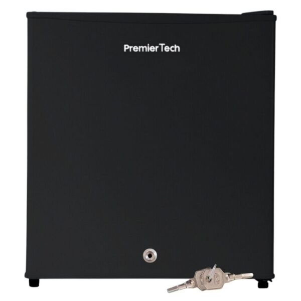 premiertech® pt-f47bk premiertech mini frigo bar 45 litri con chiave frigo hotel frigo ufficio nero classe e