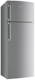 SMEG FD43PXNF3 - Frigorifero due porte, 70 cm, effetto inox antimpronta, serie Big Size Elegance, Cl