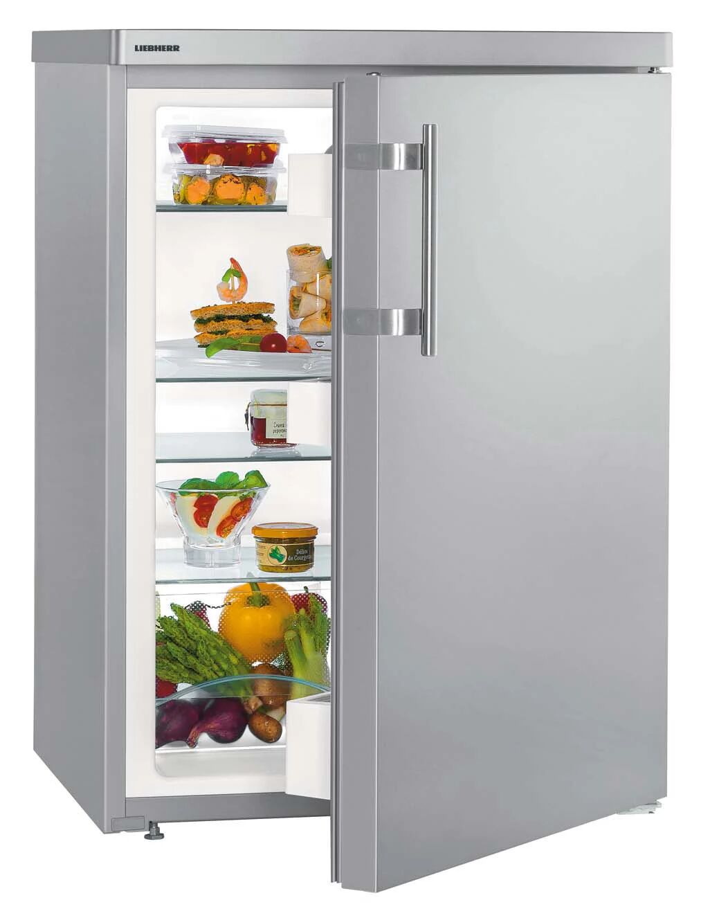 Ⓜ️🔵🔵🔵👌 Liebherr TPesf 1710 - Frigo Tavolo, Acciaio satinato/ Silver, 150 litri, 85x6