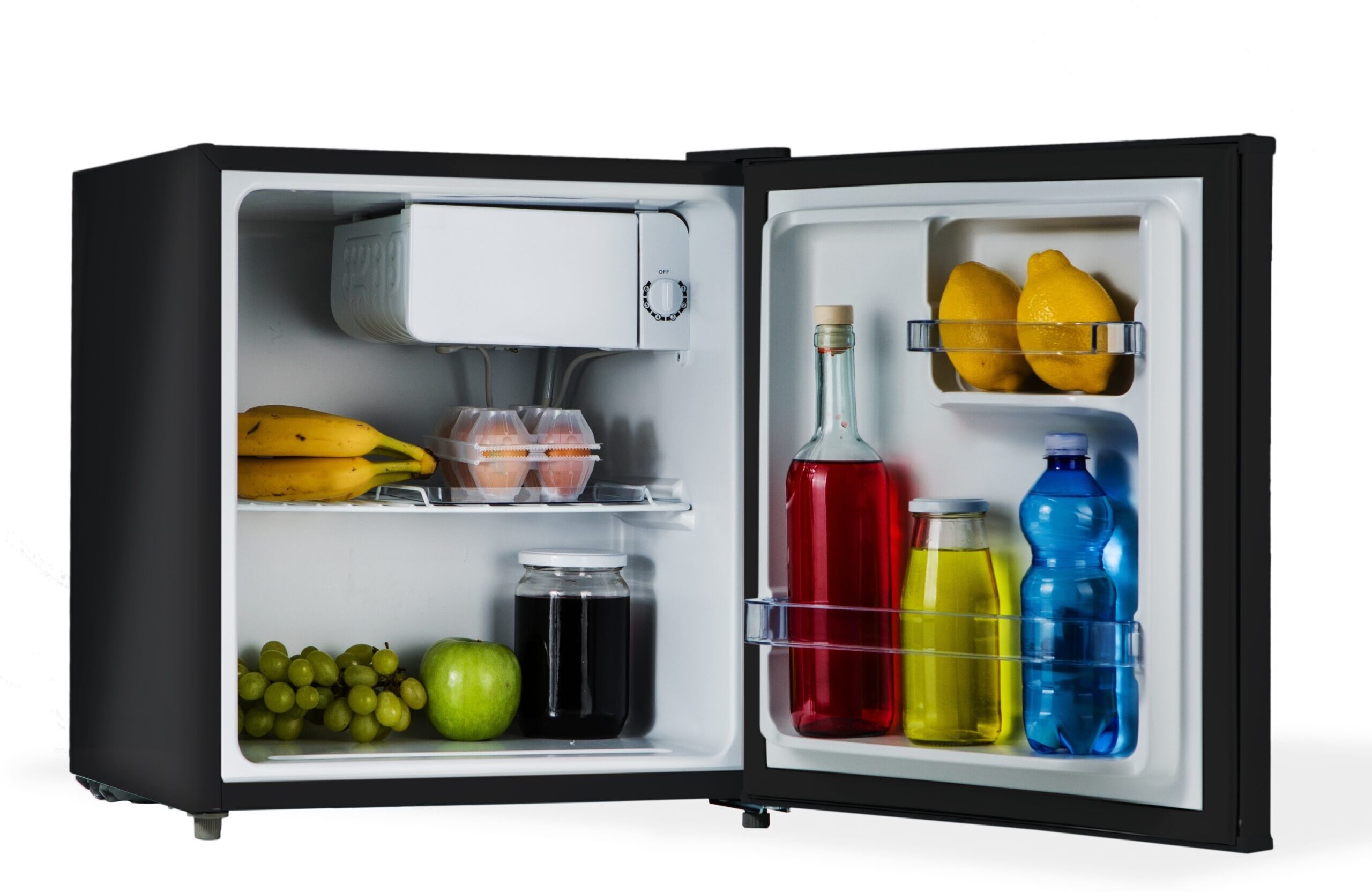 PremierTech® PT-F47B PremierTech Mini Frigo Bar 45 Litri Frigo Hotel Frigo Ufficio Nero Classe E