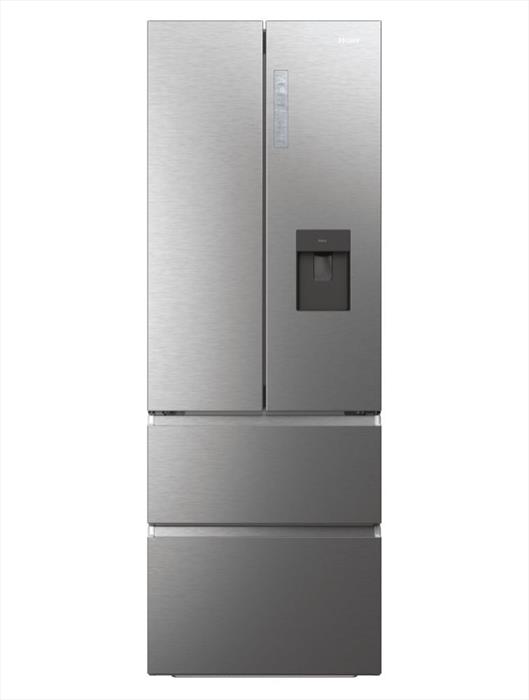 HAIER Frigorifero 4 Porte Hfr7720dwmp Classe D 477 Lt-platino, Stainless Steel